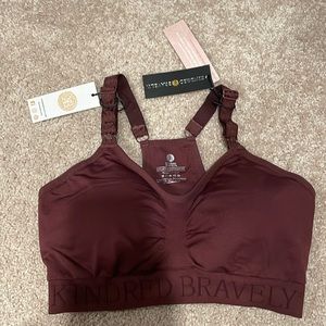 Kindred Bravely Sublime Nursing Sports Bra - fig